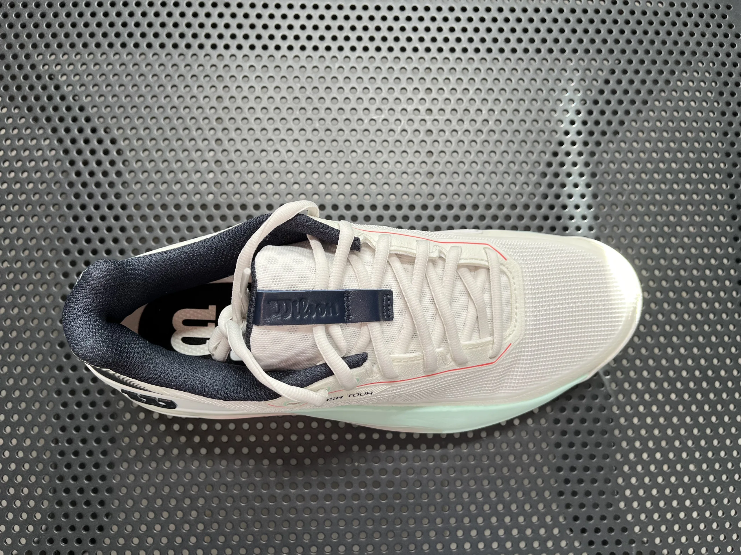 Wilson Men's Rush Tour 5 upper view