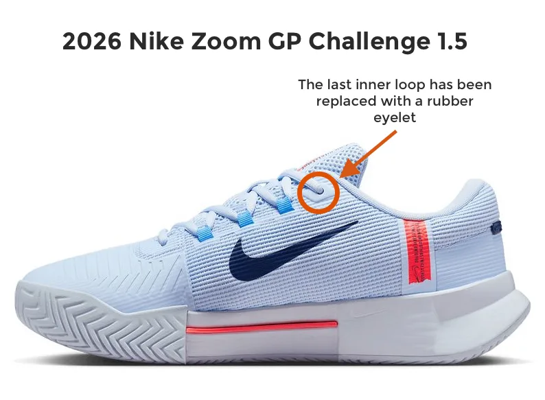 Nike GP Zoom Challenge 1.5 inner view