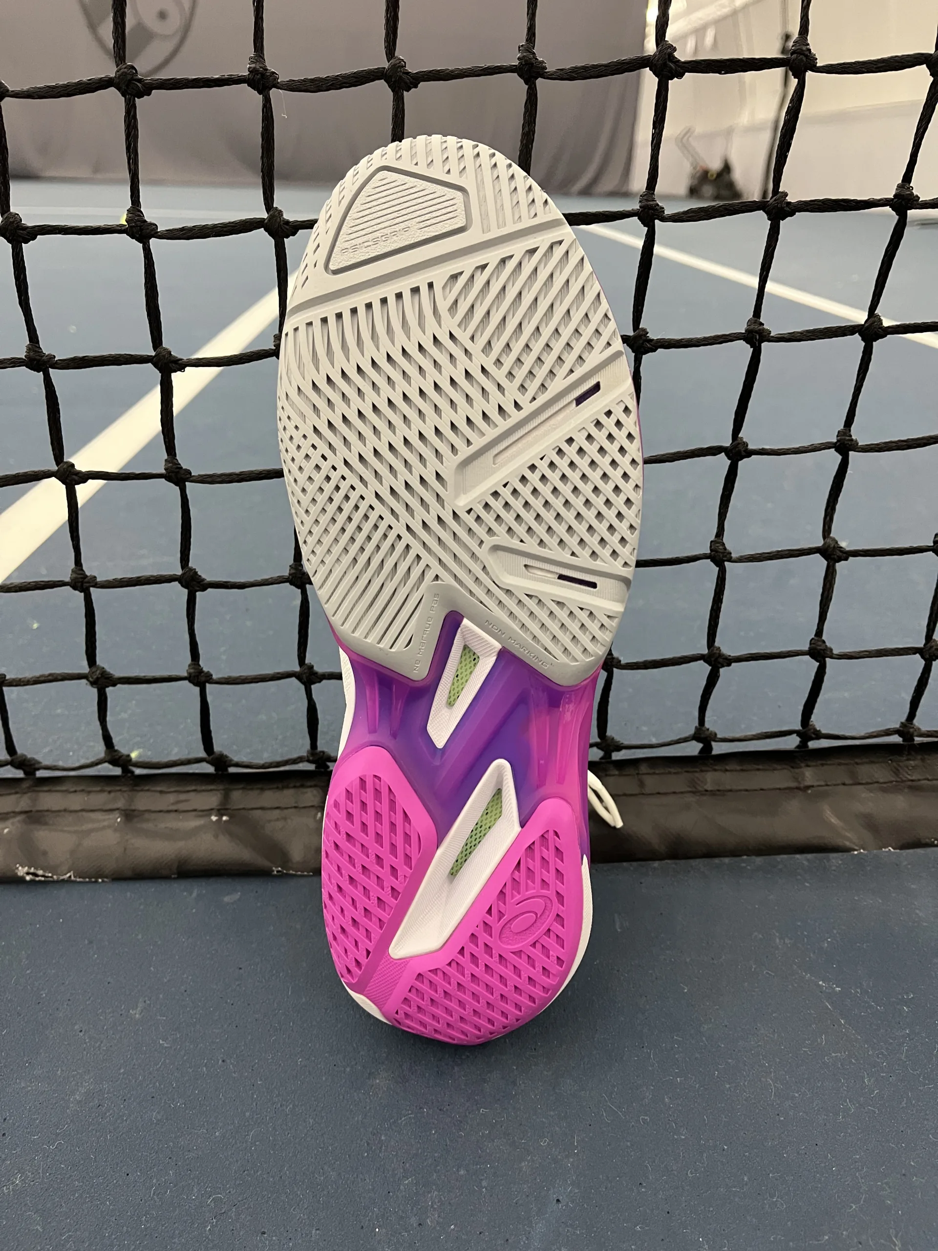 Asics Men's Solution Speed ff4 tennis shoe sole view